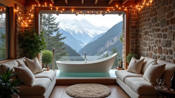 Séjour romantique avec jacuzzi dans les love rooms à Annecy