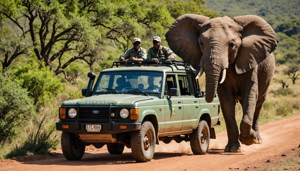 Itinéraire pour un safari en Afrique du Sud